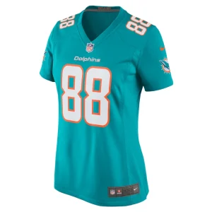 Nick bowers miami dolphins nike womens team game jersey Aqua M