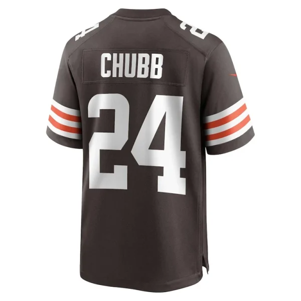 Nick chubb cleveland browns nike game jersey Brown L