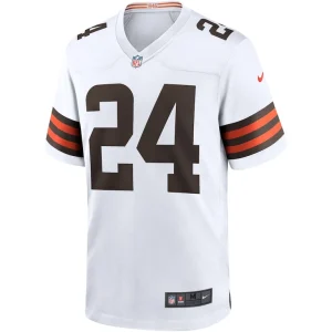 Nick chubb cleveland browns nike game jersey White M