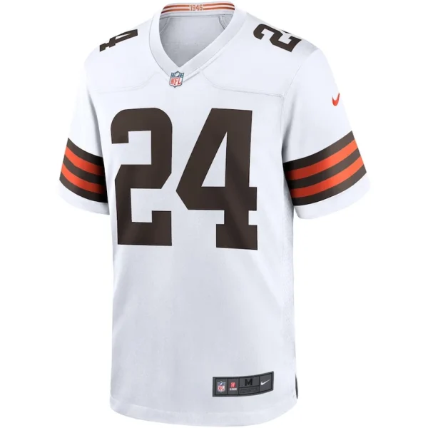 Nick chubb cleveland browns nike game jersey White M