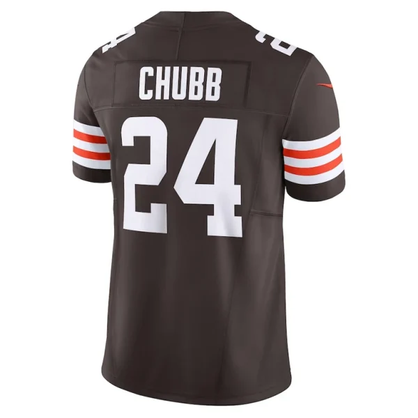 Nick chubb cleveland browns nike vapor f.u.s.e. limited jersey Brown L