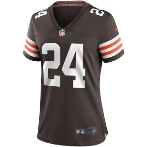 Nick chubb cleveland browns nike womens game jersey Brown M