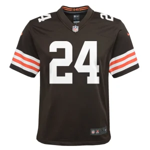 Nick chubb cleveland browns nike youth game jersey Brown Yth M