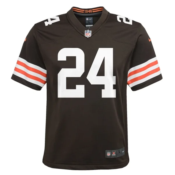 Nick chubb cleveland browns nike youth game jersey Brown Yth M