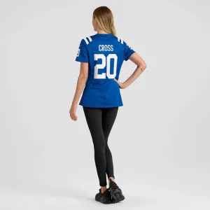 Nick cross indianapolis colts nike womens player game jersey Royal 2XL