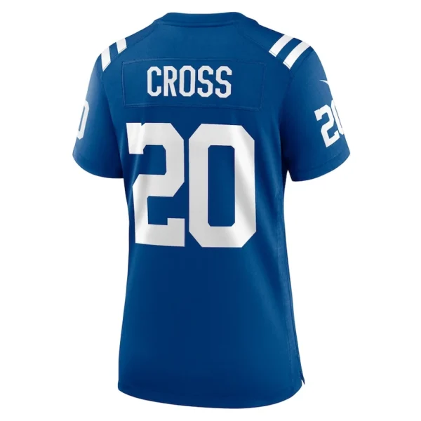 Nick cross indianapolis colts nike womens player game jersey Royal L