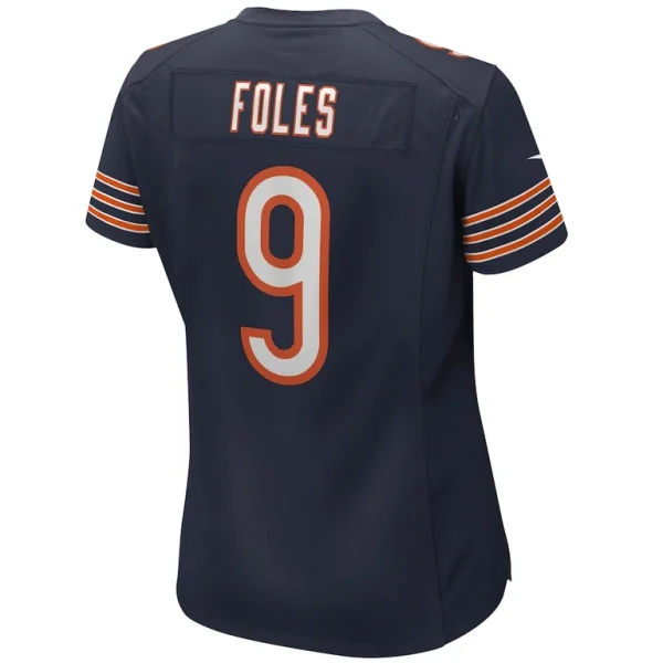 Nick foles chicago bears nike womens game jersey Navy L