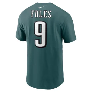 Nick foles philadelphia eagles nike retired player name number t shirt Midnight green L