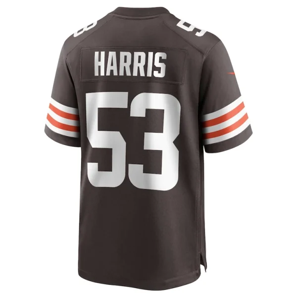 Nick harris cleveland browns nike game jersey Brown L