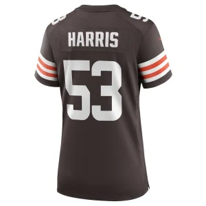 Nick harris cleveland browns nike womens game jersey Brown L