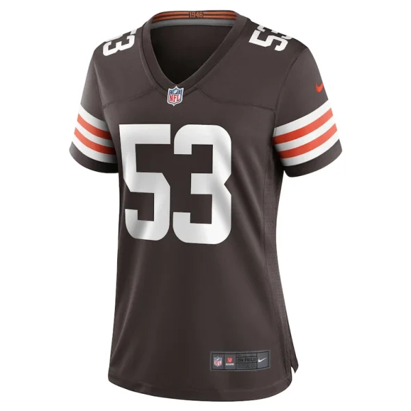 Nick harris cleveland browns nike womens game jersey Brown M
