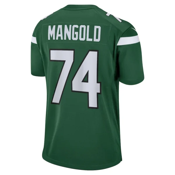 Nick mangold new york jets nike retired player jersey Gotham green L