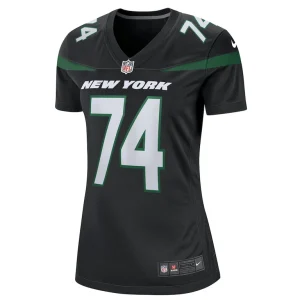 Nick mangold new york jets nike womens retired player jersey Black M