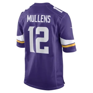 Nick mullens minnesota vikings nike game player jersey Purple L