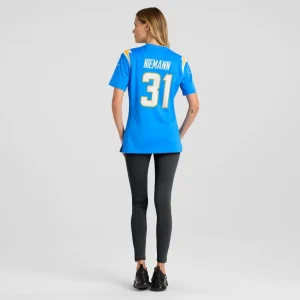Nick niemann los angeles chargers nike womens game player jersey Powder blue 2XL