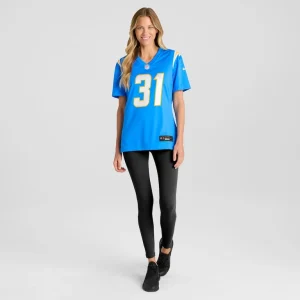 Nick niemann los angeles chargers nike womens game player jersey Powder blue XL