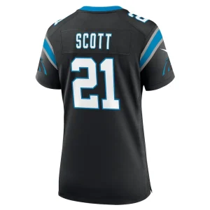 Nick scott carolina panthers nike womens game jersey Black L