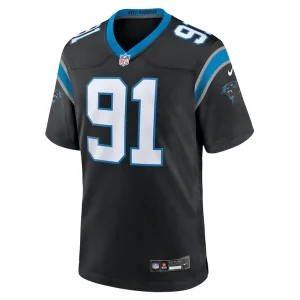 Nick thurman carolina panthers nike team game jersey Black M