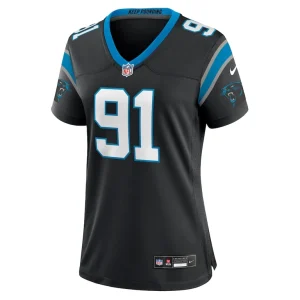 Nick thurman carolina panthers nike womens team game jersey Black M