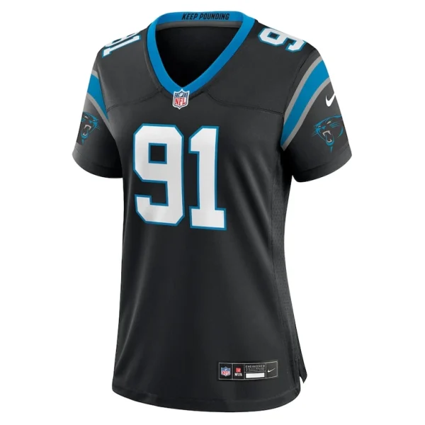Nick thurman carolina panthers nike womens team game jersey Black M