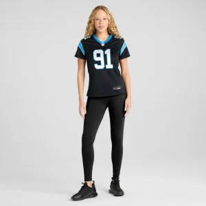 Nick thurman carolina panthers nike womens team game jersey Black XL