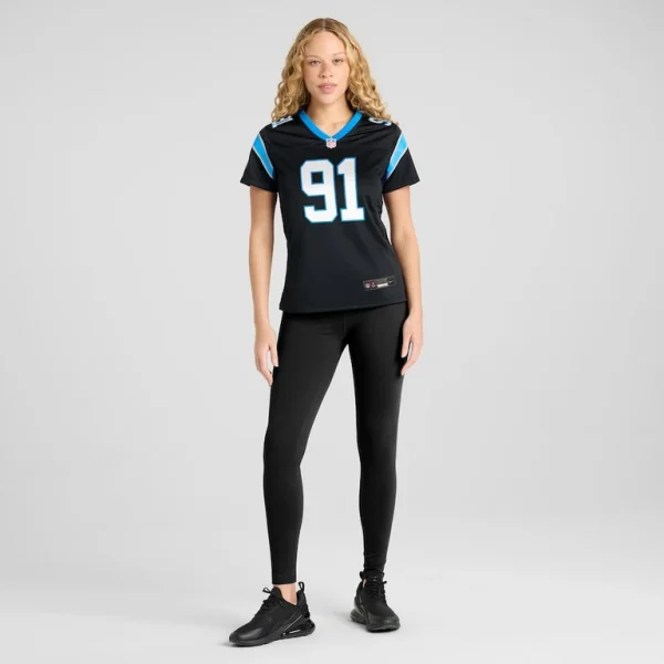 Nick thurman carolina panthers nike womens team game jersey Black XL