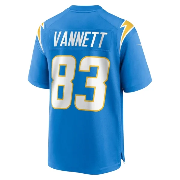 Nick vannett los angeles chargers nike team game jersey Powder blue L