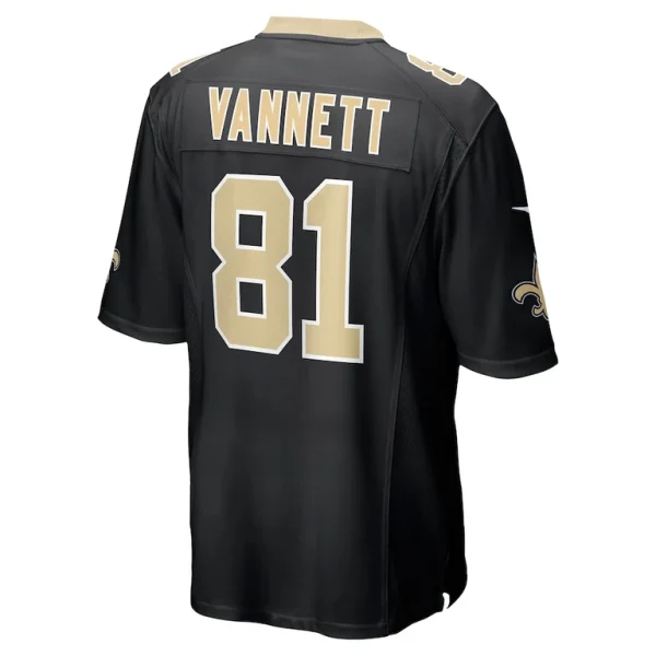 Nick vannett new orleans saints nike game jersey Black L