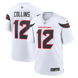 Nico collins houston texans nike game jersey White