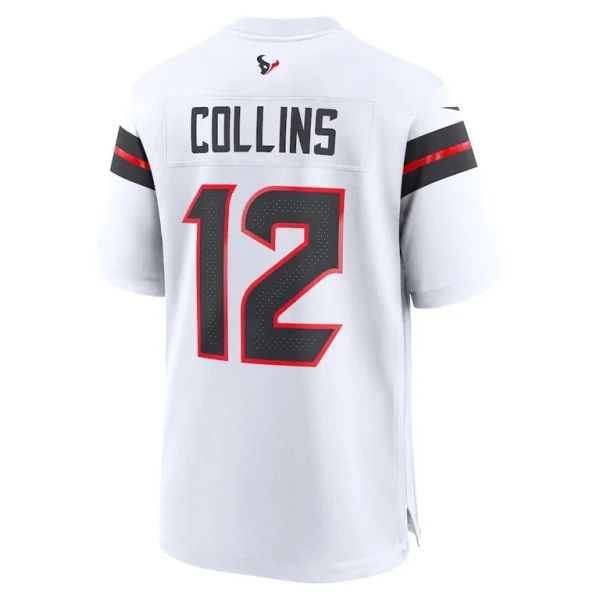 Nico collins houston texans nike game jersey White L