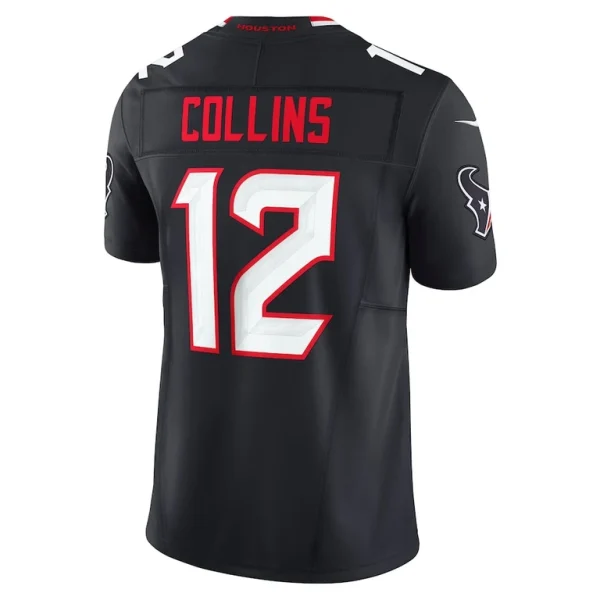 Nico collins houston texans nike team vapor f.u.s.e. limited jersey Navy L