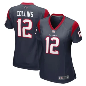 Nico collins houston texans nike womens game jersey Navy