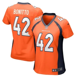 Nik bonitto denver broncos nike womens game player jersey Orange