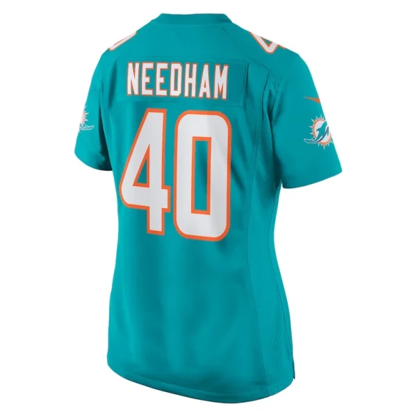 Nik needham miami dolphins nike womens game jersey Aqua L