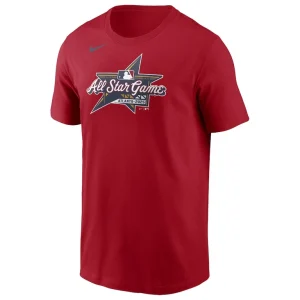 Nike 2025 mlb all star game logo t shirt Red M