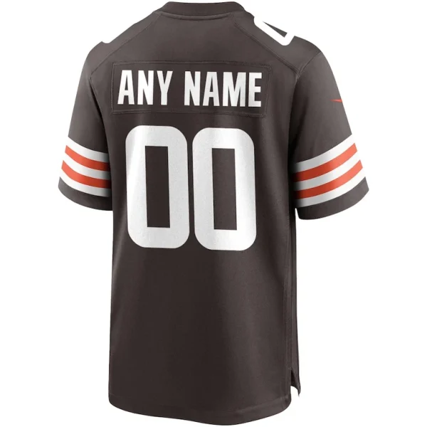 Nike cleveland browns custom game jersey Brown L
