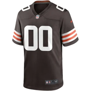 Nike cleveland browns custom game jersey Brown M