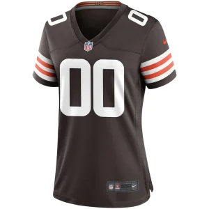 Nike cleveland browns womens custom game jersey Brown M