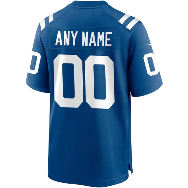 Nike indianapolis colts custom game jersey Royal L