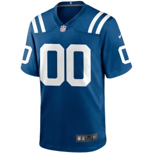 Nike indianapolis colts custom game jersey Royal M