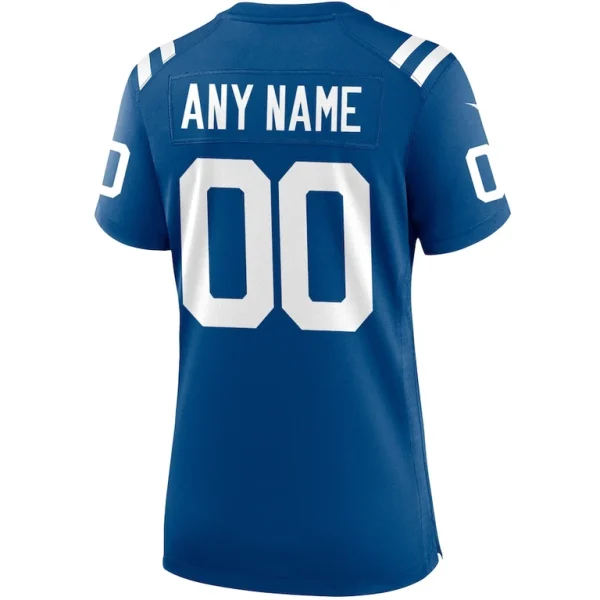 Nike indianapolis colts womens custom game jersey Royal L