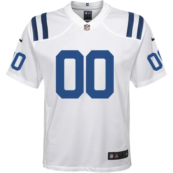 Nike indianapolis colts youth custom game jersey White Yth M