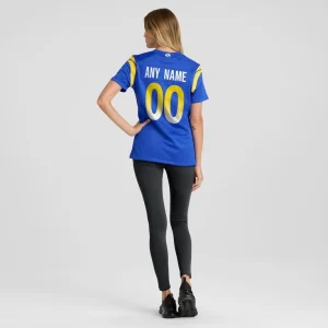 Nike los angeles rams womens custom game jersey Royal 2XL