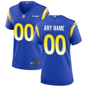 Nike los angeles rams womens custom game jersey Royal