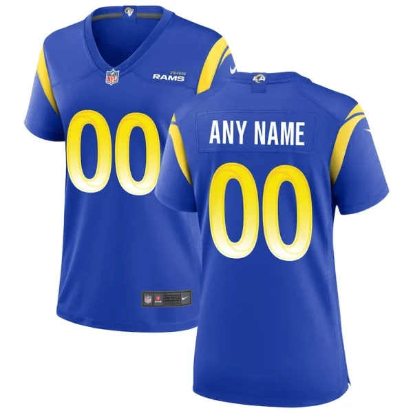 Nike los angeles rams womens custom game jersey Royal