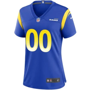 Nike los angeles rams womens custom game jersey Royal M