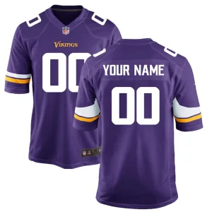 Nike minnesota vikings youth custom game jersey Multi
