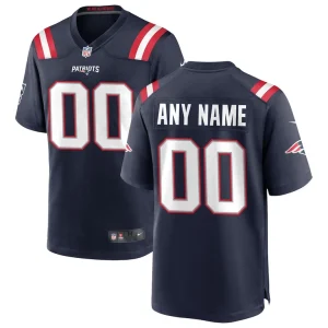 Nike new england patriots custom game jersey Navy