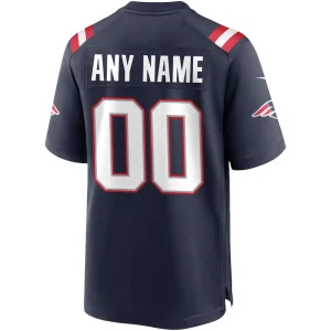 Nike new england patriots custom game jersey Navy M