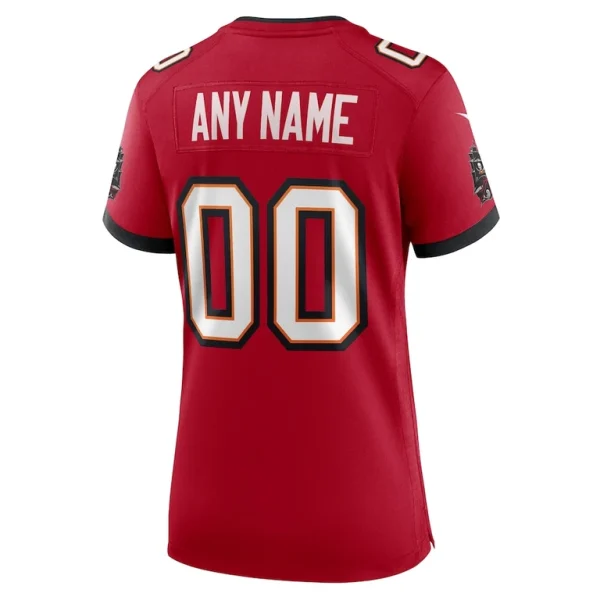 Nike tampa bay buccaneers womens custom game jersey Red L